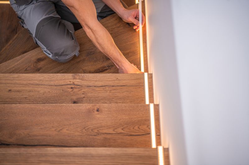 Maple Stairs Installation in Kansas City, KS