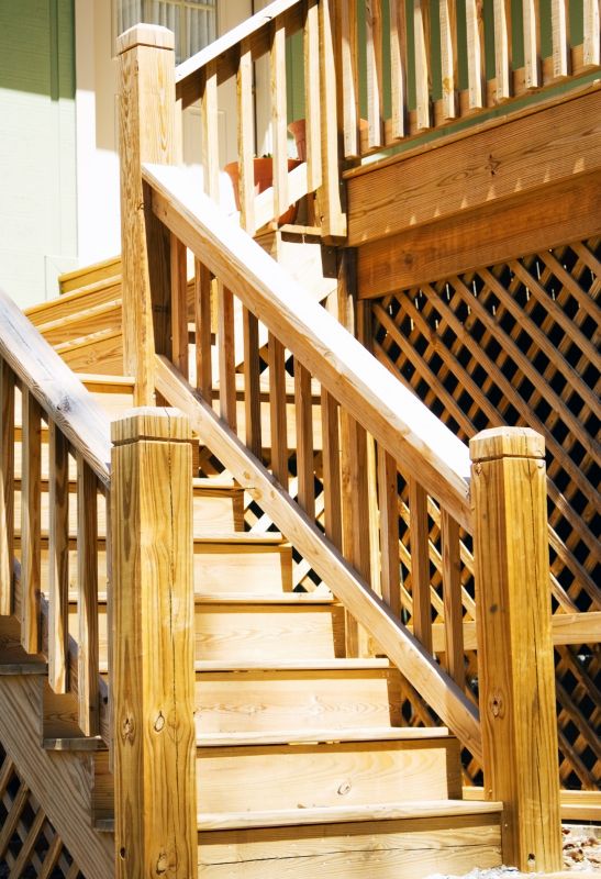 Wood Stairs Repair in Wilmington, NC